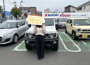 ジムニーノマドご納車させていただきました